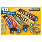 【New user benefits】M&M’s, Snickers and More Chocolate Candy Bars, Variety Pack, 30-count - Image 7