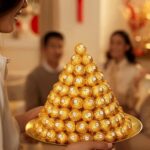 Ferrero Rocher Chocolates Gift Box for Christmas 42 Pieces - Milk Chocolate and Hazelnuts - Gifts, Sharing, Special Occasions - (525g) - Image 5